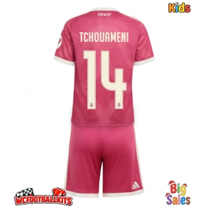 Real Madrid Aurelien Tchouameni #14 Replica Third Stadium Kit for Kids 2026-27 Short Sleeve (+ pants)